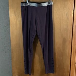COPY - NWOT Victoria’s Secret Purple Leggings Sz …